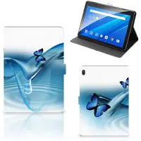 B2Ctelecom Lenovo Tab E10 Flip Case Vlinders