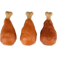 Flamingo Hondensnack Fast food drumstick met kip 3st 140gr