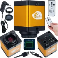 Rosfix Microscoopcamera KMPP-HDMI-TF - 12MP HDMI 720P Live - 1/2'' CMOS, Foto 1600x900, MicroSD 32GB