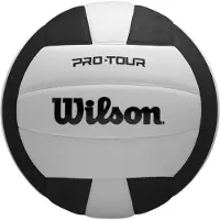 Wilson Pro Tour Indoor Volleyball - Black/White Official Size