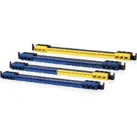 F-tronic 9910010 Steekklem Blauw, Geel Geleidertype = N, PE