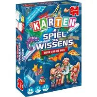Jumbo Spiele Spiel des Wissens Rund um die Welt Kartenspiel, Kaartspel, Leren, 8 jaar, 30 min, 30 min, Familiespel