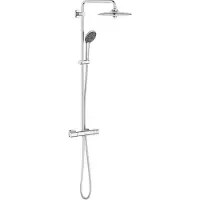 GROHE Vitalio Joy Clova 260 regendoucheset met 6 straalsoorten Ø26cm chroom