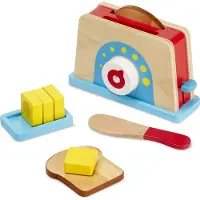 Melissa & Doug Houten Broodrooster (10-Delig)