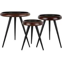 Leitmotiv bijzettafel tripod - set van 3