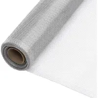 vidaXL Gaas 60x1000 cm aluminium zilverkleurig