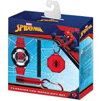 Otto Simon Accutime - LCD Spiderman Horloge Met Accessoires