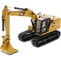 Diecast Masters Cat 323 Graafmachine - 1:50 schaalmodel met 4 gereedschappen