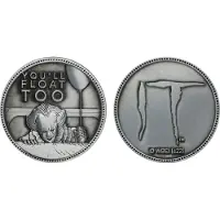 Fanatic It Verzamelobject Collectable Coin Limited Edition Zilverkleurig