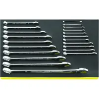 Stahlwille 96830174 TCS 13/21,6-34MM Ring-steeksleutelset Sleutelbreedte (metrisch) 8 - 19 mm