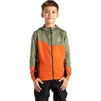 Dare 2b Dare2b Thriving Iii Core Stretch Sweatshirt Met Rits Groen,Oranje 3-4 Years Jongen