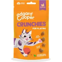 Edgard & Cooper 8x Adult Crunchies Kattensnack Kip 50 gr