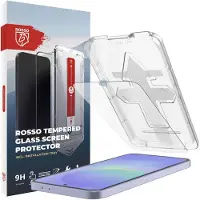 Rosso Screenprotector Geschikt voor Samsung Galaxy A36 | 9H Gehard Glas | Fingerprint & Case Friendly | Met Installatietray | Eenvoudige montage