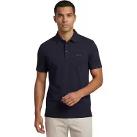 HUGO BOSS Katoenen donkerblauw polo BOSS Black Palosh
