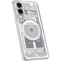 Spigen Ultra Hybrid Zero One MagFit Backcover voor de Samsung Galaxy S25 Edge - Wit