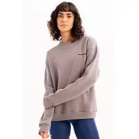 Justever Sweatshirt taupe / zwart