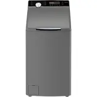 Heinner HWM-TL8013IVKSA++ Bovenlader Wasmachine 8 kg – 1300 tpm – Inverter Motor – Energieklasse A – 15 Programma’s met Trommelreiniging – Kinderslot – Zilver – 5 Jaar Garantie