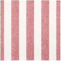 Papstar 8x 20 Servetten ROYAL Collection 1/4 vouw 40 cm x 40 cm bordeaux Lines