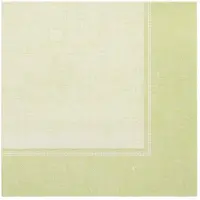 Papstar 8x 20 Servetten ROYAL Collection 1/4 vouw 40 cm x 40 cm lichtgroen Linum