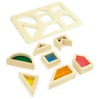 Andreu Toys puzzel - Transparante educatieve puzzel karton.