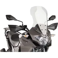 Puig Transparante touring kuipruit, goedgekeurd volgens ABE-norm, voor Kawasaki