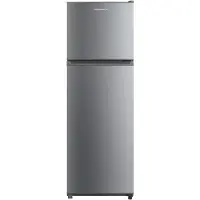 Heinner HF-M294SE++ Koel-vriescombinatie – 294 L – LED-verlichting – Omkeerbare Deur – Instelbare Mechanische Thermostaat – Zilver – 5 Jaar Garantie