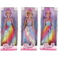 Fleur Puppe Regenboogprinses, set van 2 | 4 stuks