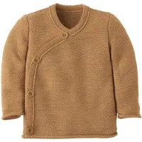 Disana - Kid's Melange Vest - Merinovest 62/68, oranje