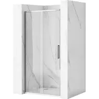 REA Rapid Slide Chrom 110 - Douchedeur - 110 cm - Chroom