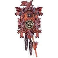 Trenkle - 1100-2_nu - Handgesneden cuckoo-klok - Mechanisme met kettingaandrijving voor 1 dag - Cuckoo Classic