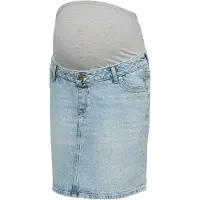 Mamalicious Maternity Rok 'VMMTESSA' blauw denim