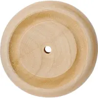 Creotime houten knutselset Wielen 50 x 14 mm blank 40 stuks