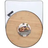 Koopman Excellent Houseware serveerplateau bamboe met handvat - duurzaam dienblad.