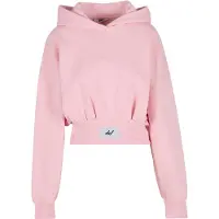 DEF Sweatshirt 'Nice' pastelroze / zwart / offwhite