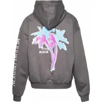 Just rhyse Sweatshirt 'Holiday Division' lichtblauw / grey denim / lichtroze / wit