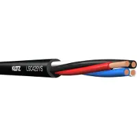 Klotz LSC425YS.030 speakerkabel, 4x 2.5 mm², 30 meter