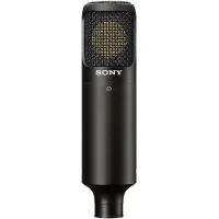 Sony C-80 - Professionele grootmembraam condensatormicrofoon - Zwart