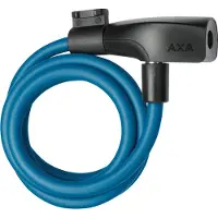 Axa Kabelslot Resolute - Blauw - Lengte 120cm Ø8mm