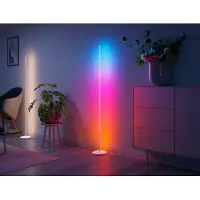 Nanoleaf Matter Smart Multicolor Floor Lamp - Slimme Vloerlamp - RGBW - Werkt met Apple Home/Google Home/ Amazon Alexa - Wit