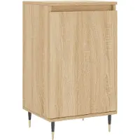 vidaXL Dressoir 40x35x70 cm bewerkt hout sonoma eikenkleurig