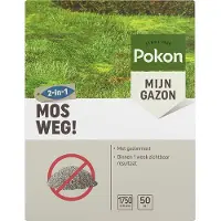 Pokon Mosverwijderaar gazon | | 50 m² (Korrels, 1750 gram)