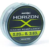 Matrix Horizon X Sinking Monofilament | 300m Clear 0.20 Mm