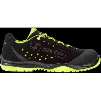 Sixton 91328-01 Cuban Laag S1P | Zwart/Geel | Maat 44 - 00.091.010.44