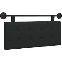 vidaXL Hangend hoofdbord Stof