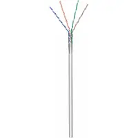 Goobay CAT 5e Network Cable, F/UTP, 100 m, grey