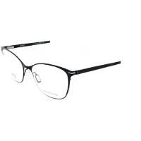 Safilo Bril - - SA 6050 - Semi-mat Zwart - Roestvrij staal - Maat 54/17/140