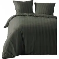 Douceur D`Interieur 3-delige Bedset "Cleo" 240x220cm Olijfgroen