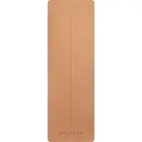 Activeshop Yoga Mat Kurk en Natuur Rubber Duurzaam Comfortabel