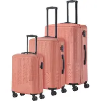 Travelite Kofferset 'Bali' koraal / zwart