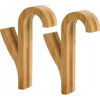 Wenko handdoekhaak radiator 2 stuks - Hout - Klaar voor gebruik